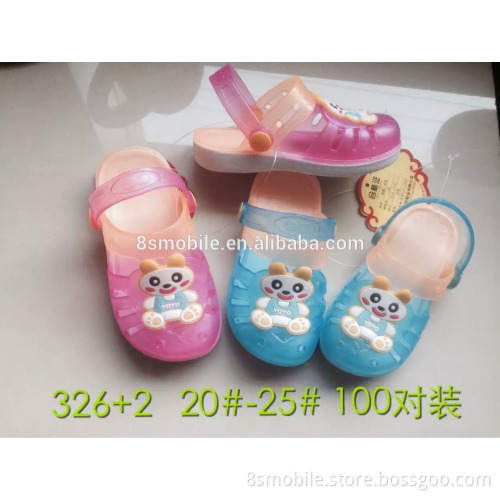 cute carton unisex clog for kids